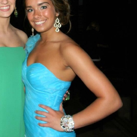 Blue prom dress - Picture 4 of 4